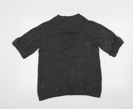 Marks and spencer Womens Grey   Pullover Jumper Size 14