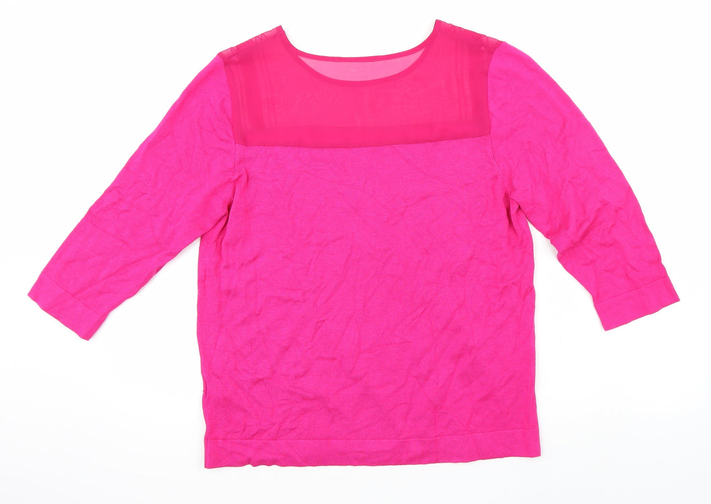 Per Una Womens Pink   Pullover Jumper Size 12