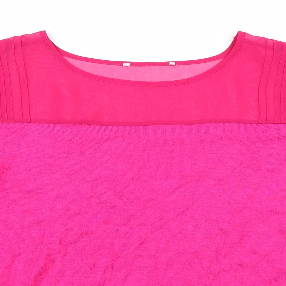 Per Una Womens Pink   Pullover Jumper Size 12