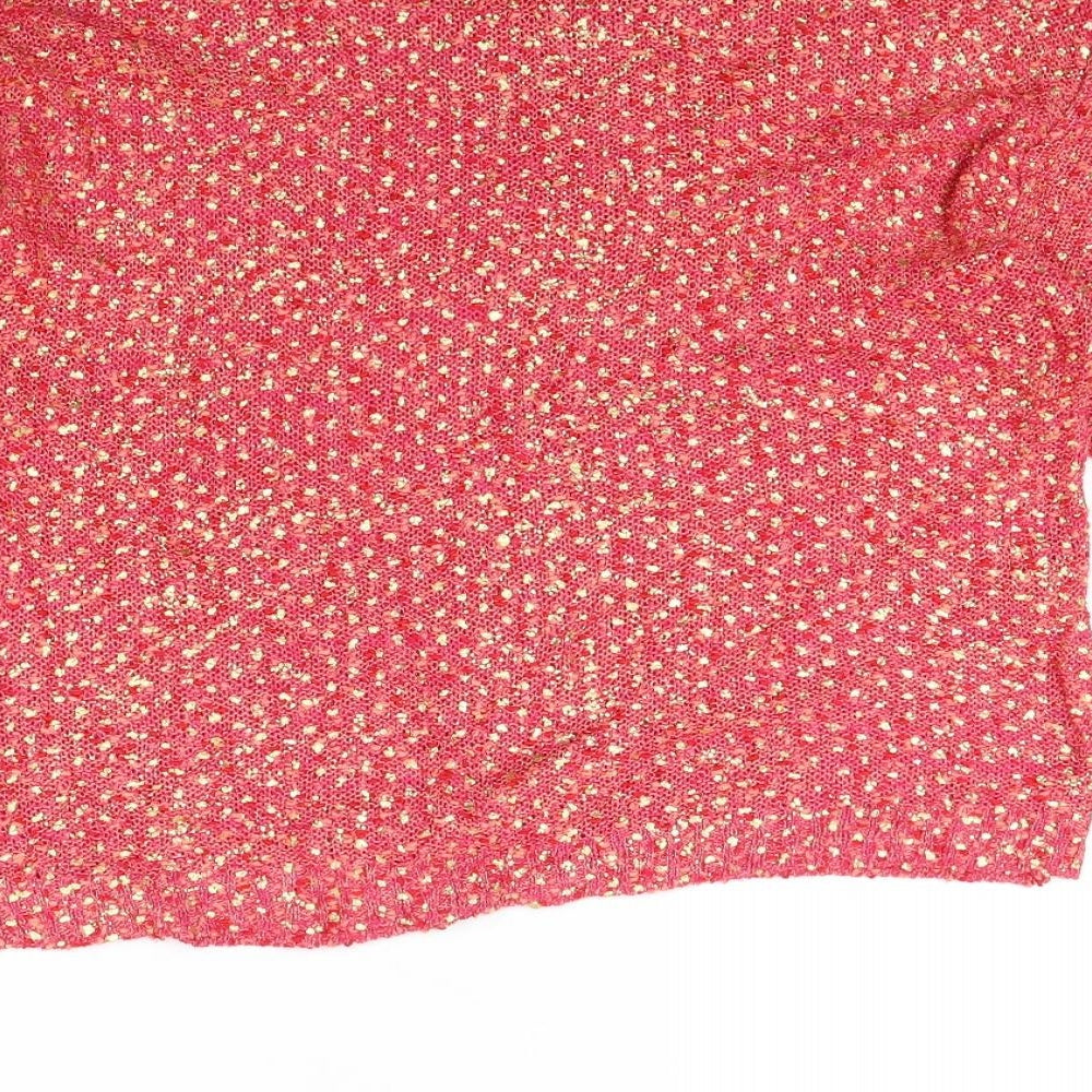 H&M Womens Pink   Pullover Jumper Size M