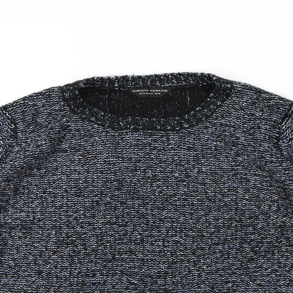 Dorothy Perkins Womens Black   Pullover Jumper Size 16