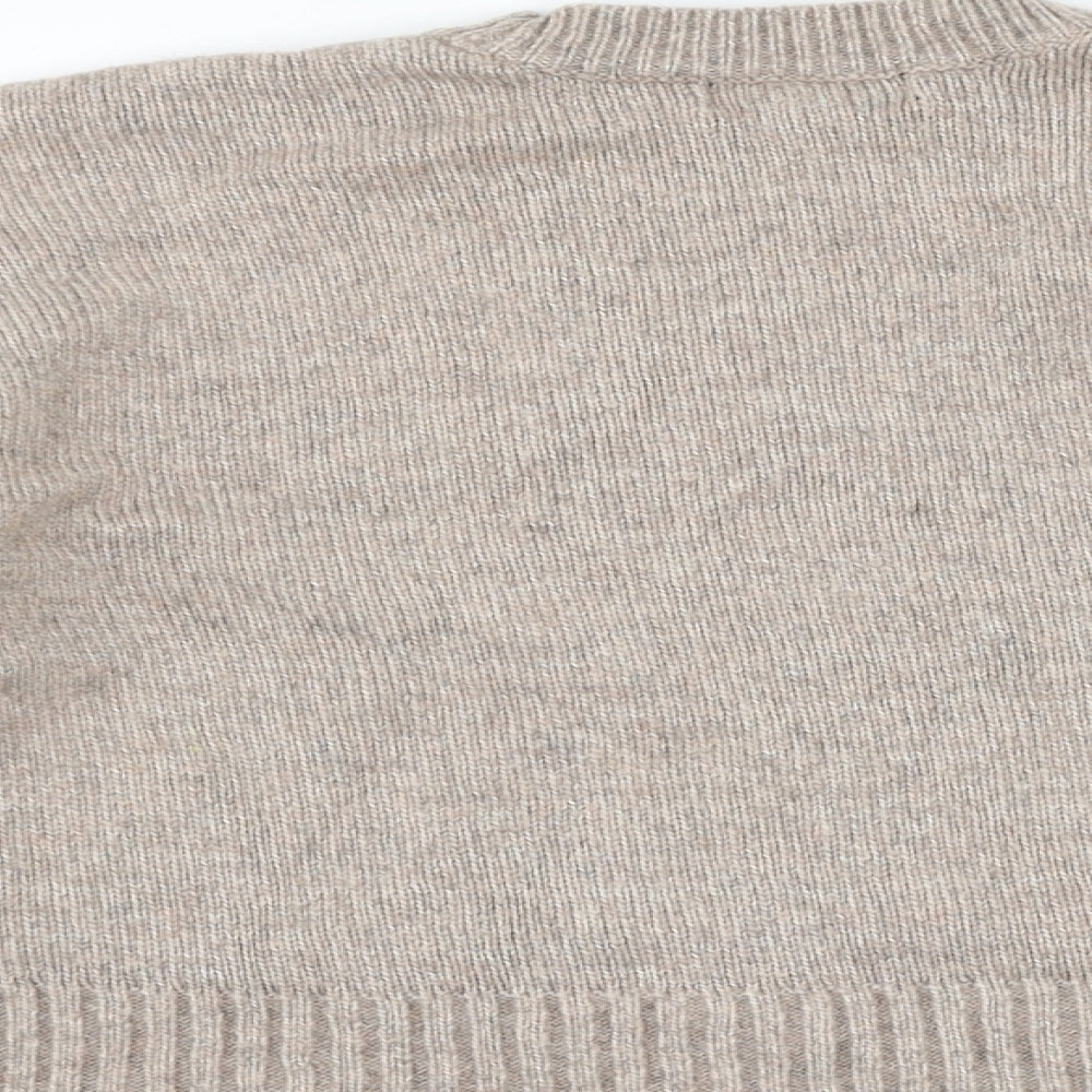 New Look Womens Grey   Pullover Jumper Size S  - cropped