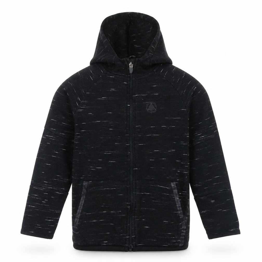 Front view of George boys’ grey full zip hoodie, size 7-8, years
