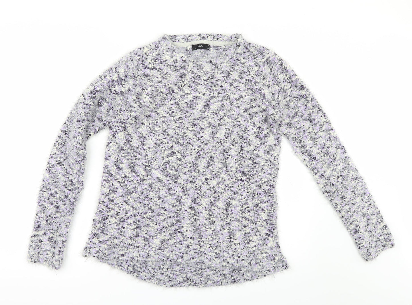 M&Co Womens Purple   Pullover Jumper Size 12