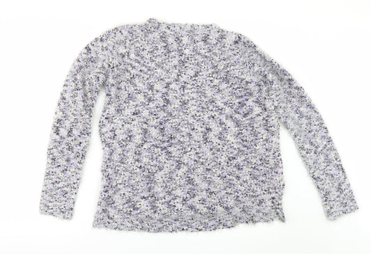 M&Co Womens Purple   Pullover Jumper Size 12