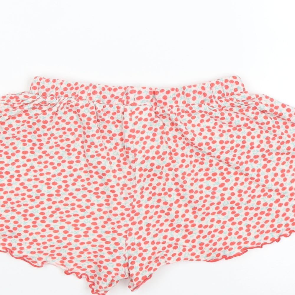 NEXT Girls Pink Solid   Sleep Shorts Size 2-3 Years  - cherry print