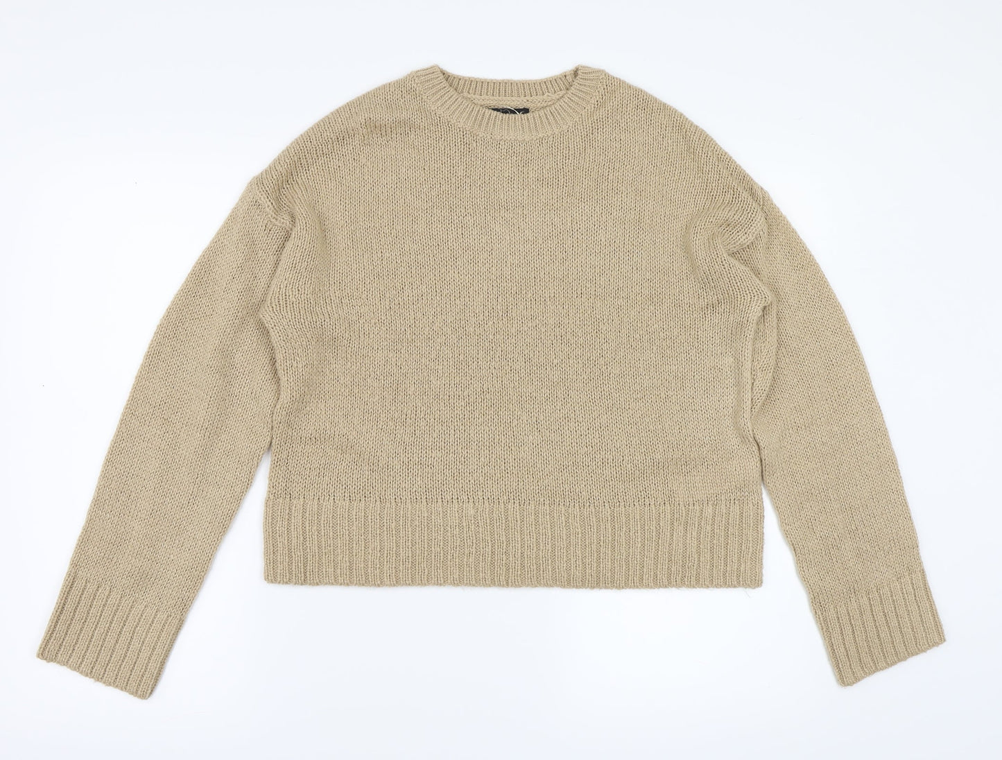 New Look Womens Beige   Pullover Jumper Size S
