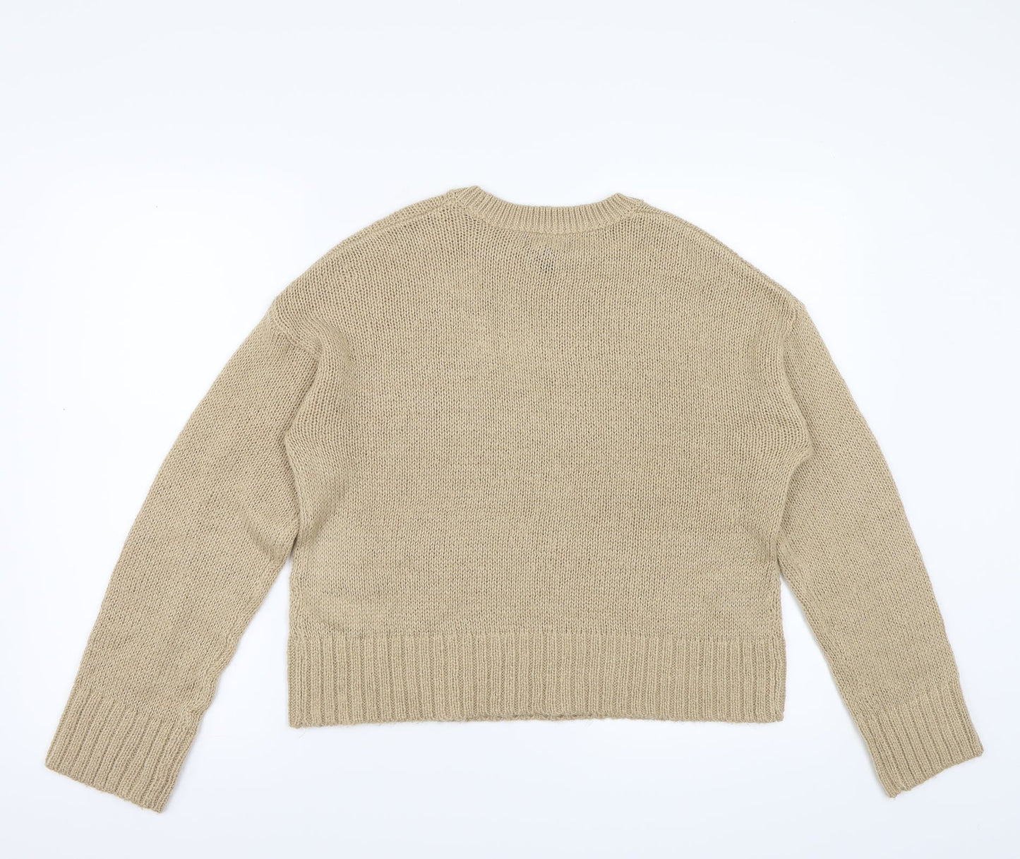 New Look Womens Beige   Pullover Jumper Size S