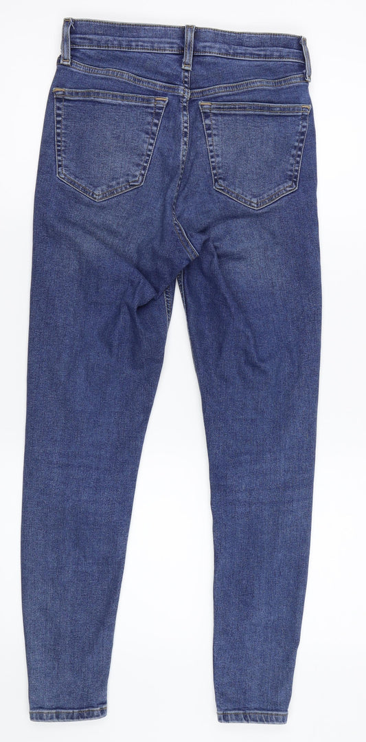 Topshop Mens Blue  Denim Skinny Jeans Size 26 L26 in