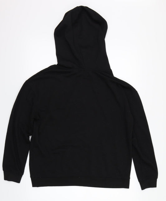 Topshop Womens Black   Pullover Hoodie Size 6