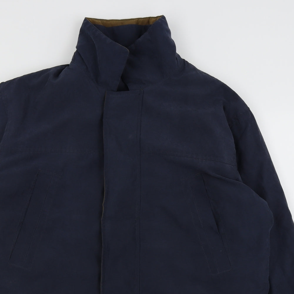 Kingston Mens Blue   Rain Coat Coat Size M
