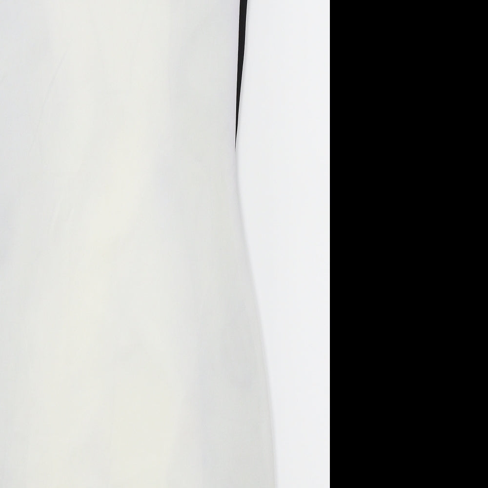 ayanapa Womens White   Fit & Flare  Size 10