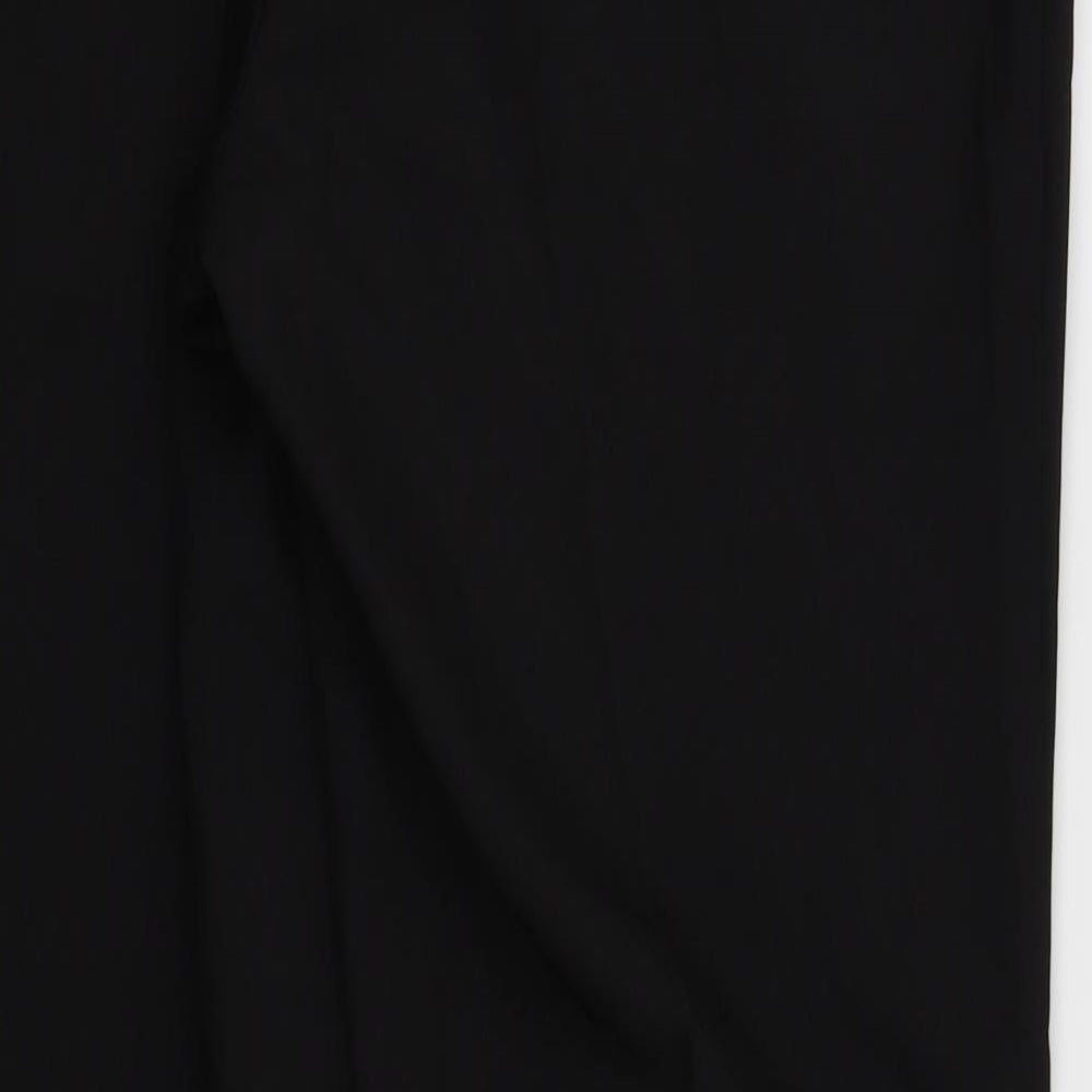 Papaya Womens Black   Trousers  Size 14 L27 in