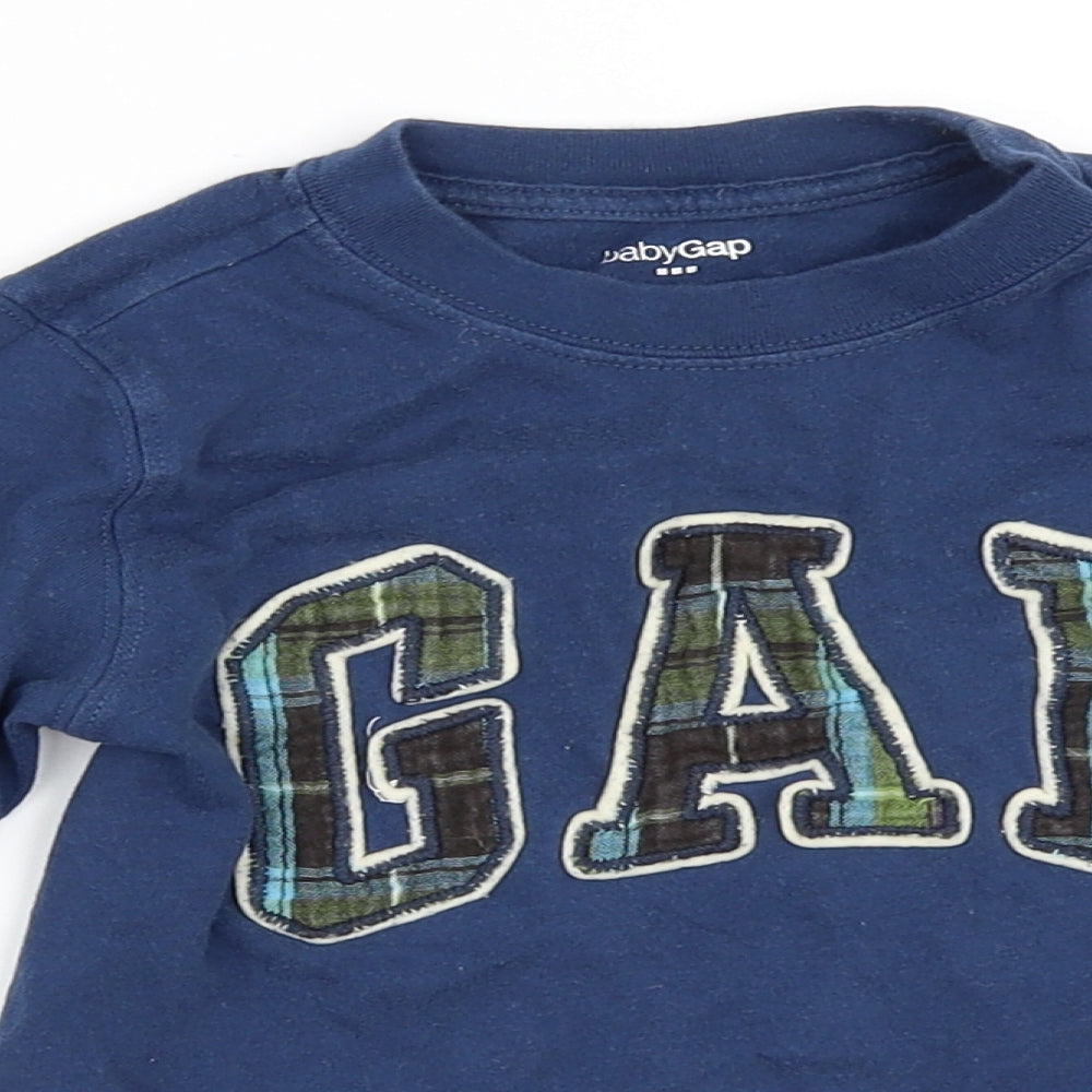 Gap Boys Blue   Basic T-Shirt Size 4 Years