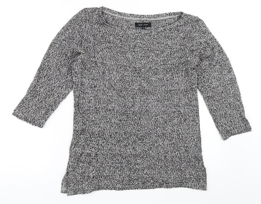 New Look Womens Grey   Pullover Jumper Size 8