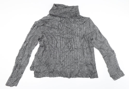 Paper Denim & Cloth Womens Grey   Pullover Jumper Size M