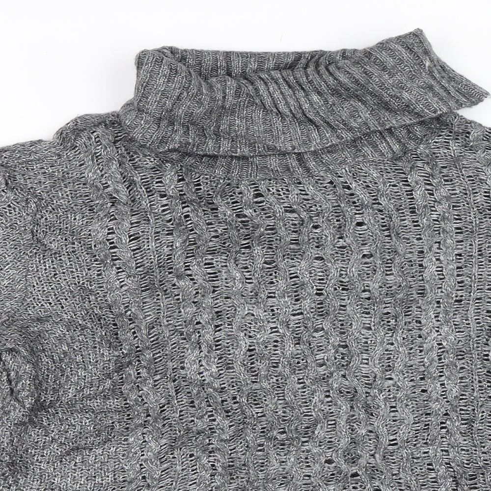 Paper Denim & Cloth Womens Grey   Pullover Jumper Size M