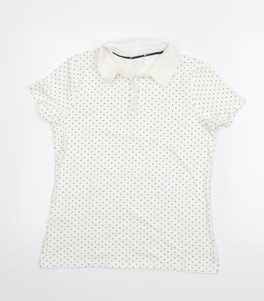 Preworn Womens White   Basic T-Shirt Size S