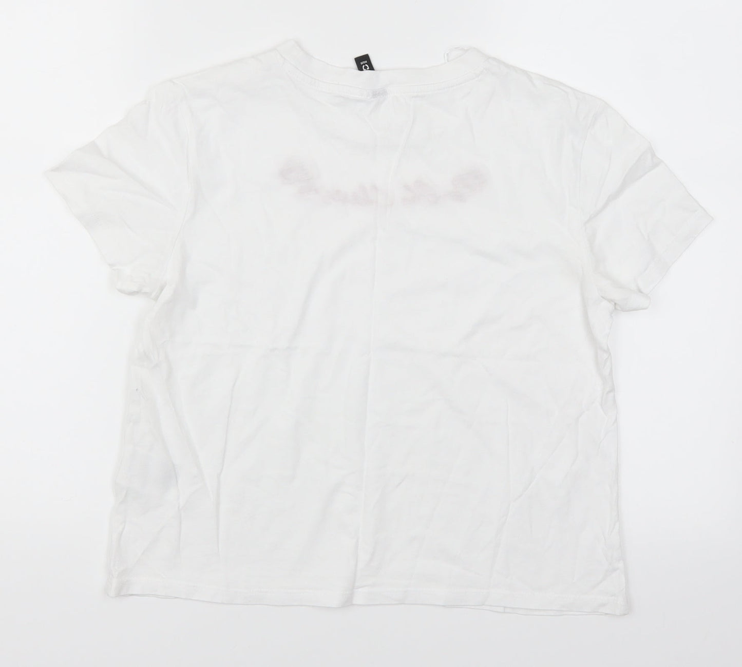 H&M Womens White   Basic T-Shirt Size S  - Oh Cherie