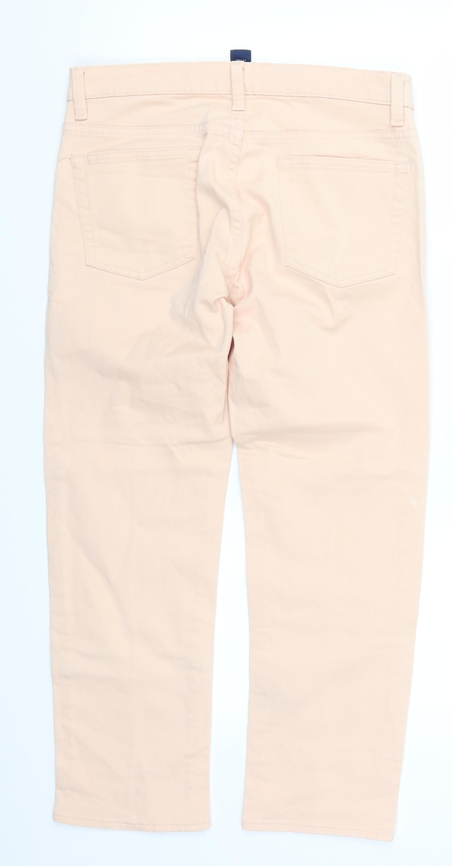 Gap Womens Pink  Denim Cropped Jeans Size 32 in L25 in