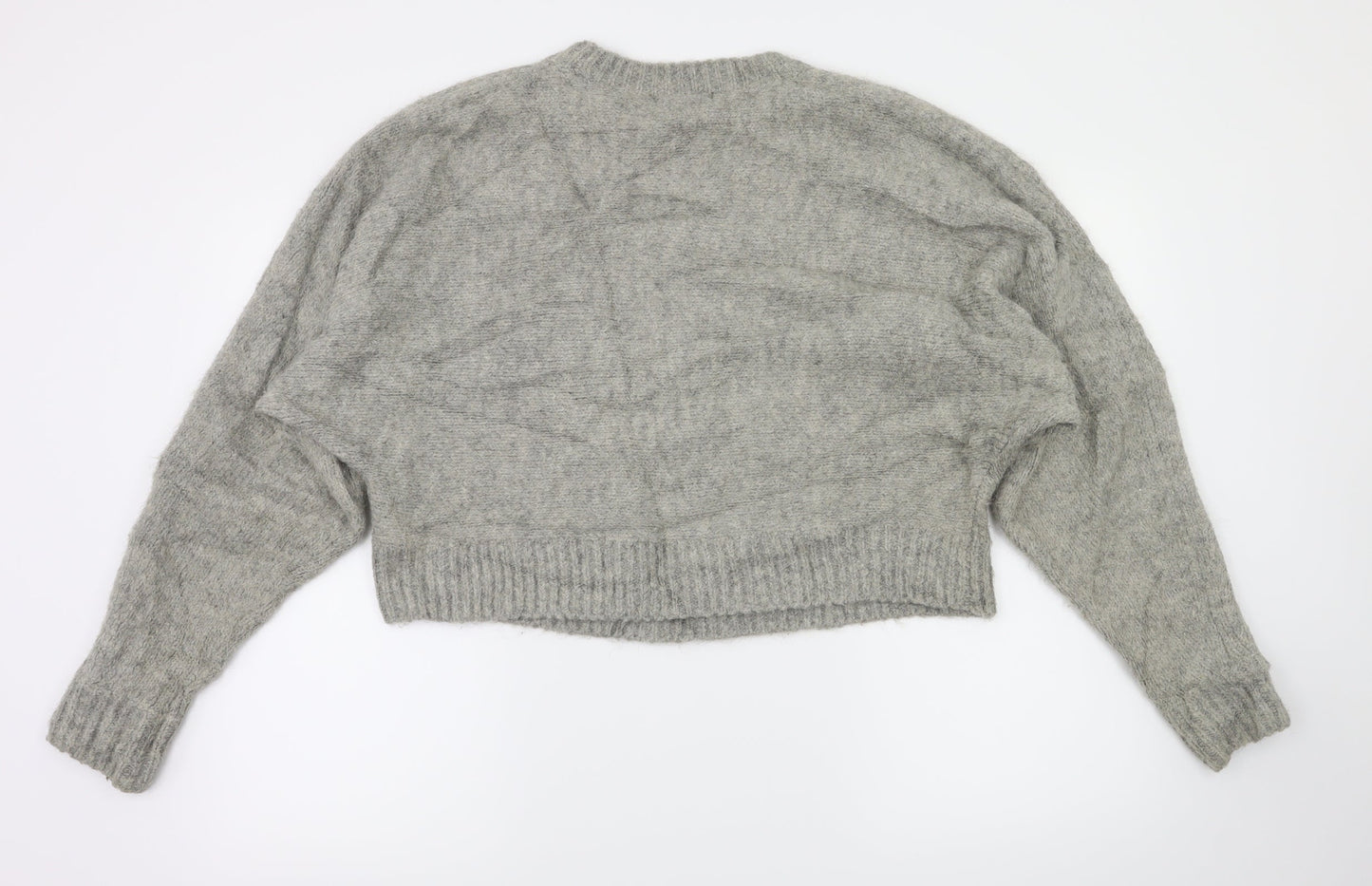 H&M Womens Grey   Pullover Jumper Size S