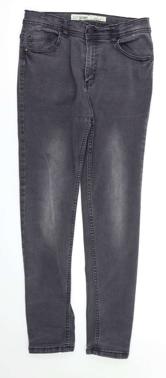 Denim&co Girls Black   Skinny Jeans Size 13-14 Years