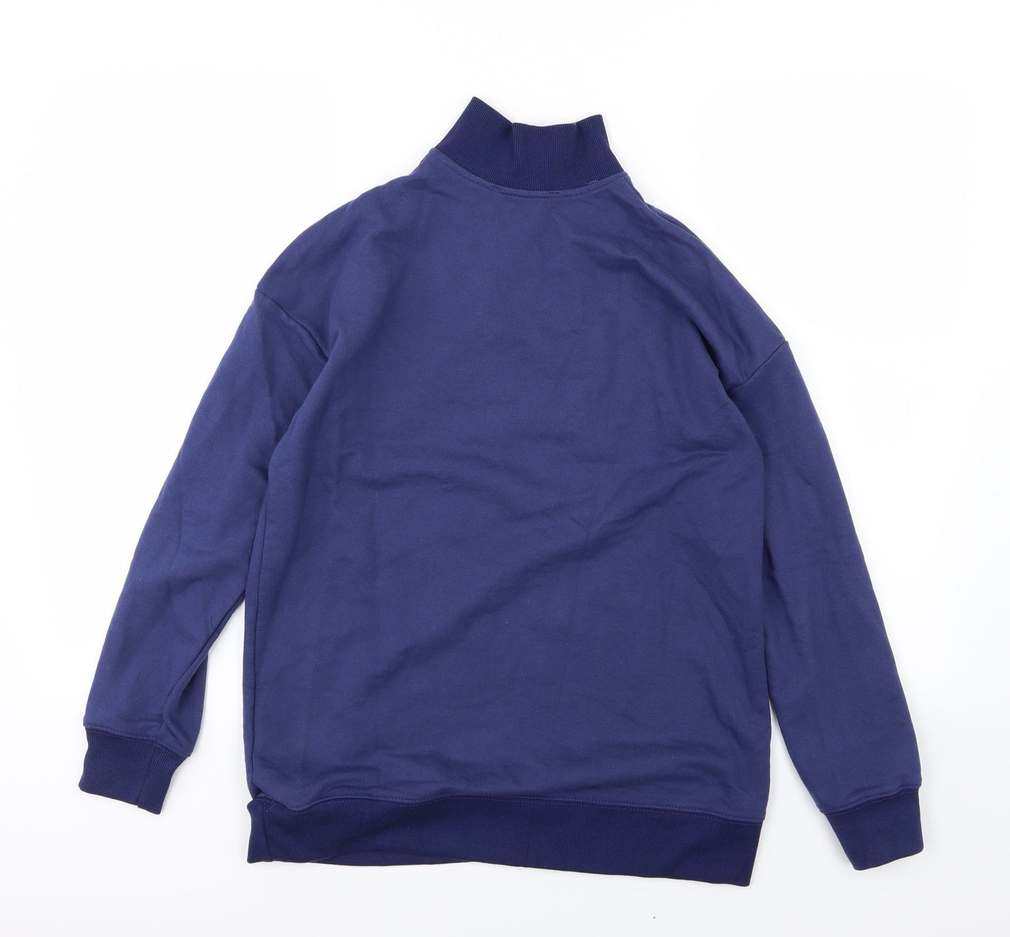 Daisy Street Womens Blue  Jersey Pullover Sweatshirt Size 12