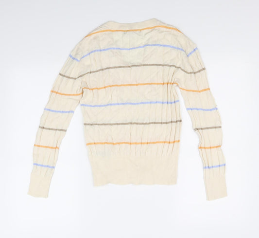 M&S Collection Womens Beige   Pullover Jumper Size S
