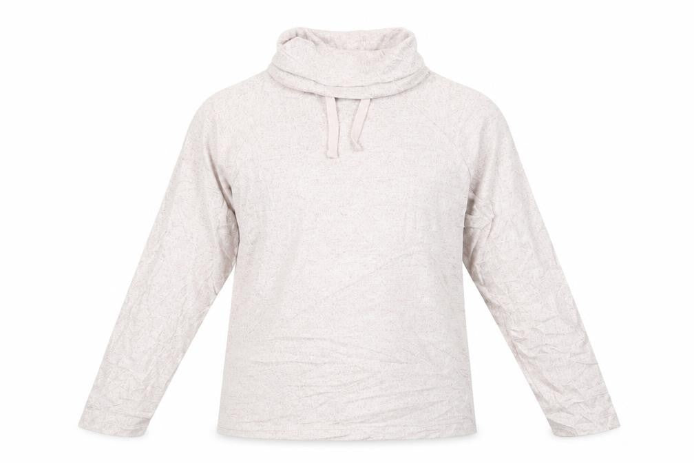 Front view of Avenue women’s pink jumper, size M