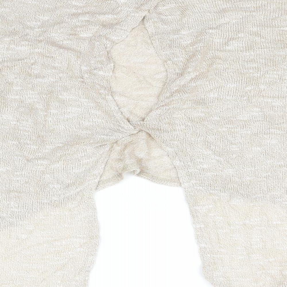 Miss Selfridge Womens Beige   Pullover Jumper Size 10