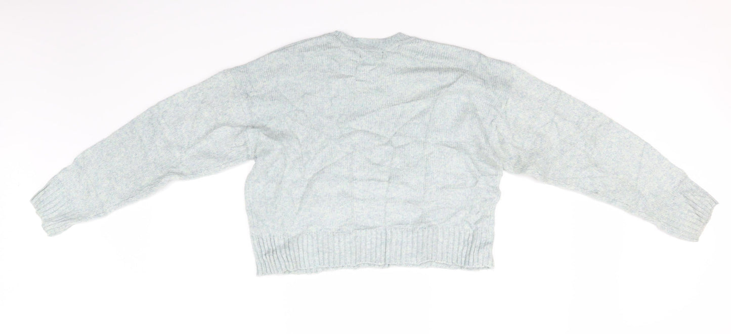 New Look Womens Gold Houndstooth  Pullover Jumper Size M