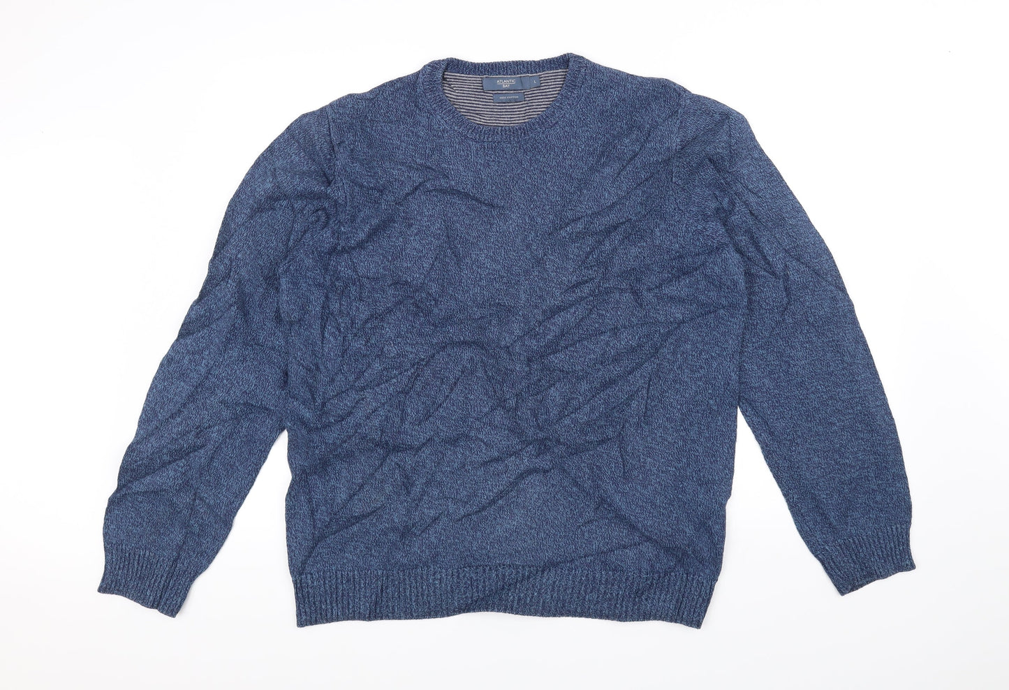 BHS Mens Blue   Pullover Jumper Size L