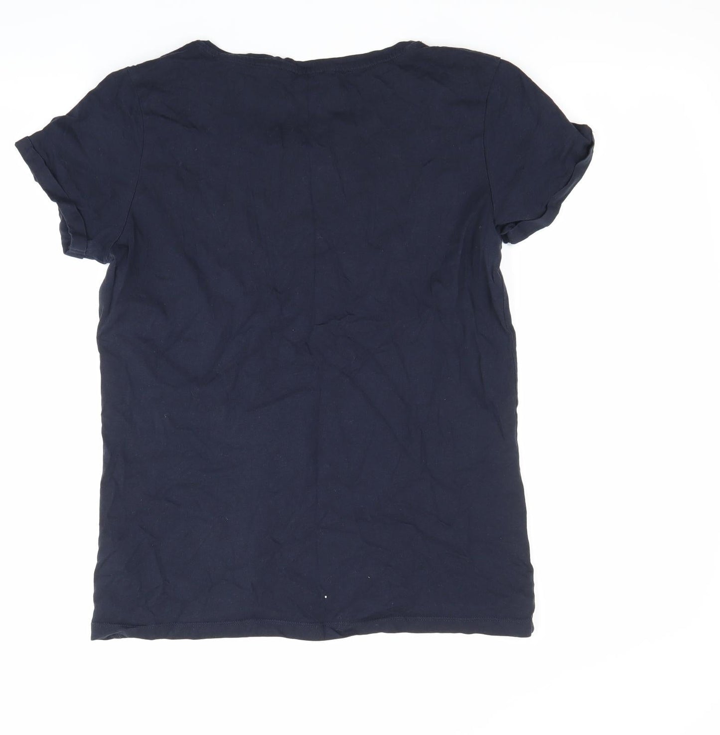 BIG STAR Womens Blue   Basic T-Shirt Size L