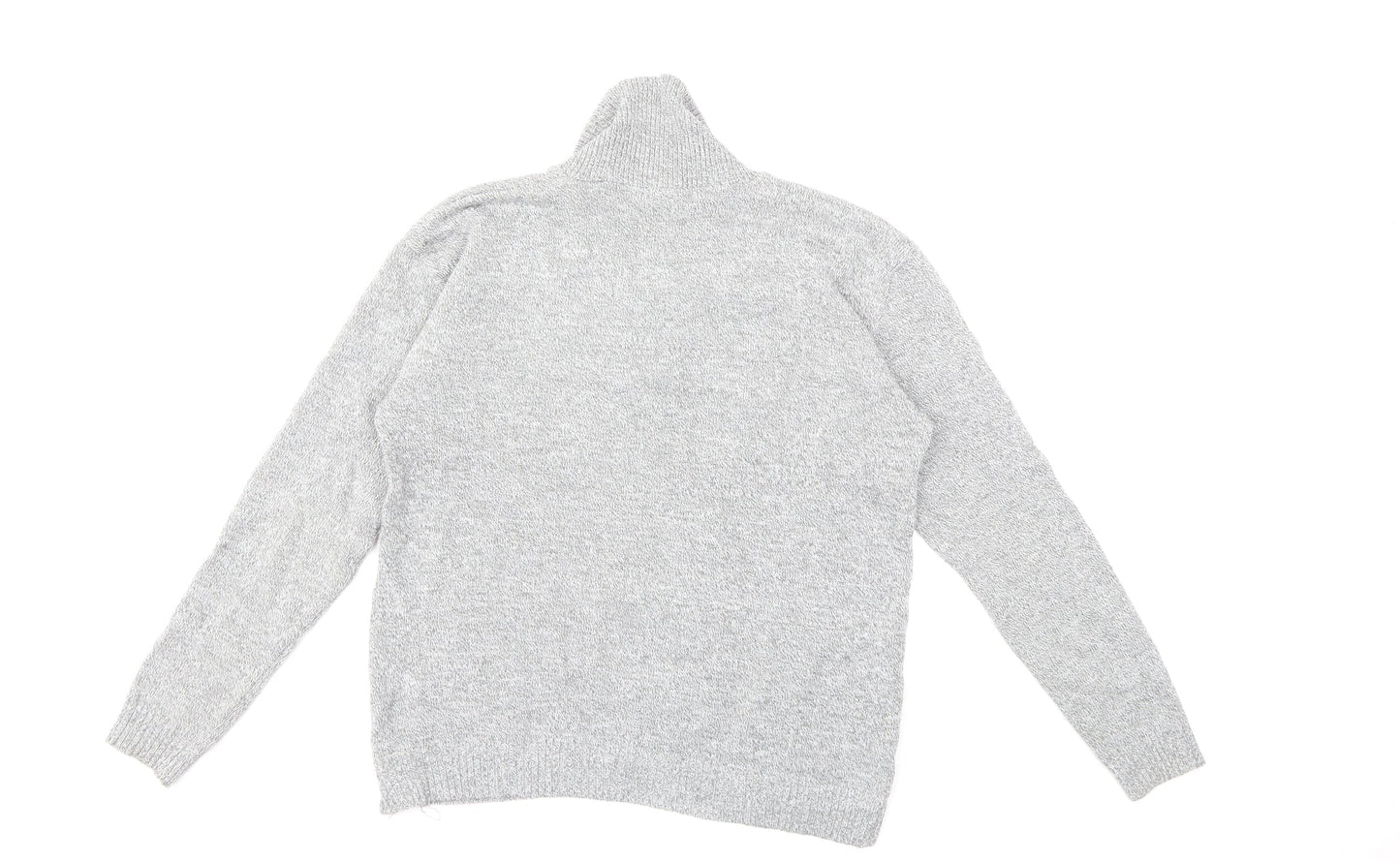 Pure & Natural Womens Grey  Knit Pullover Jumper Size M