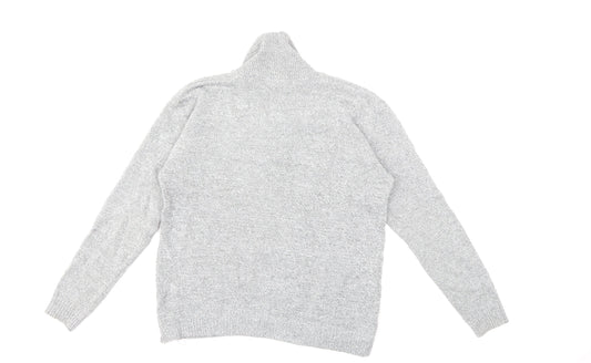 Pure & Natural Womens Grey  Knit Pullover Jumper Size M
