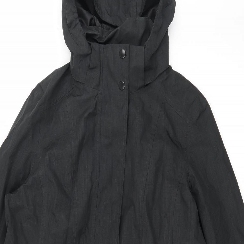 Kirklan Womens Grey   Parka Coat Size M