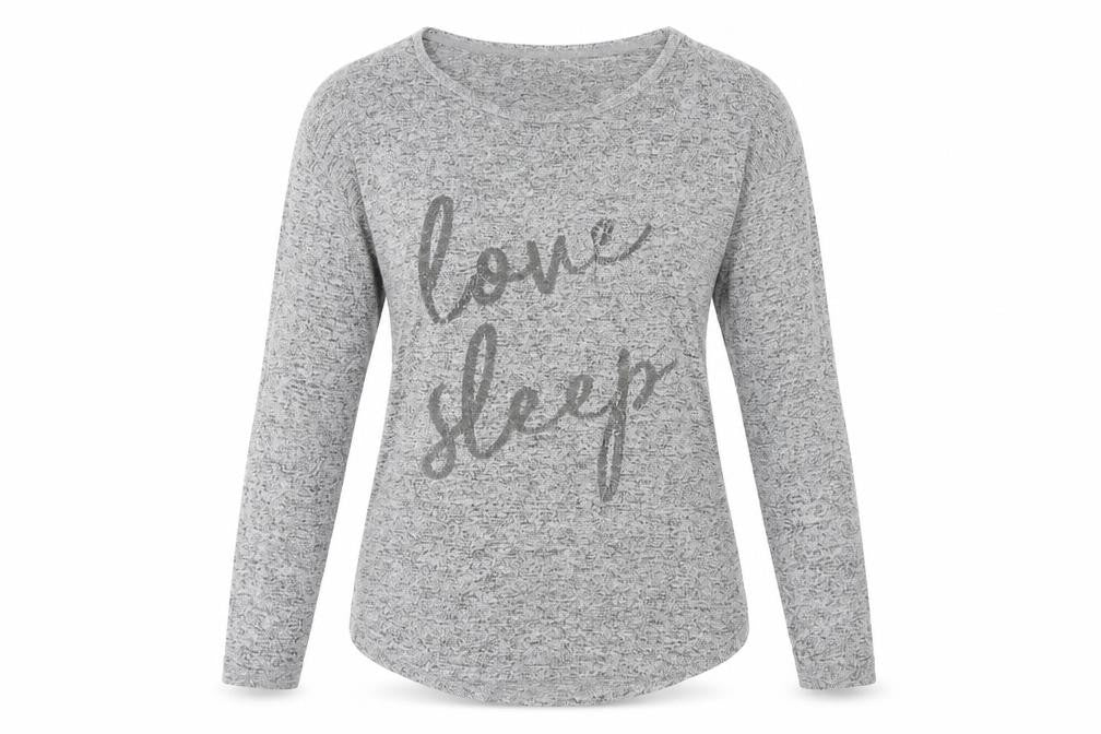 Front view of Boux Avenue women’s grey basic t-shirt, size S