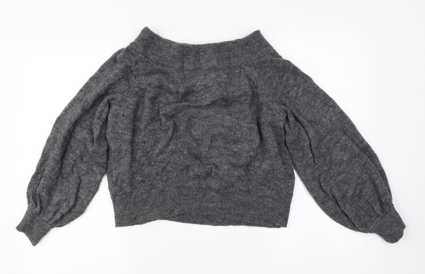 H&M  Womens Grey   Pullover Jumper Size S