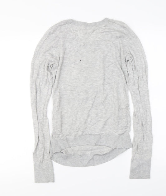 H&M Womens Grey   Pullover Jumper Size S