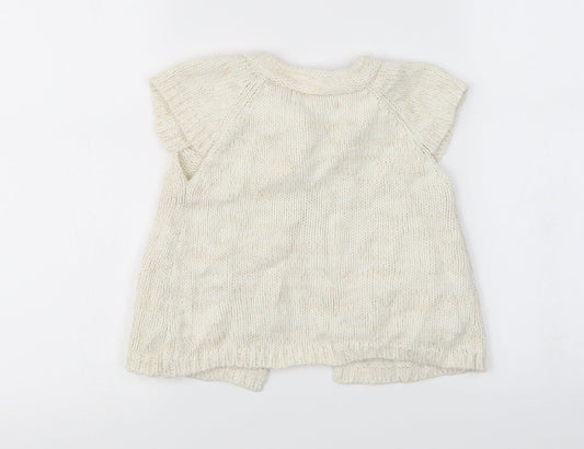 a 58 girls Girls Ivory   Cardigan Jumper Size 3 Years