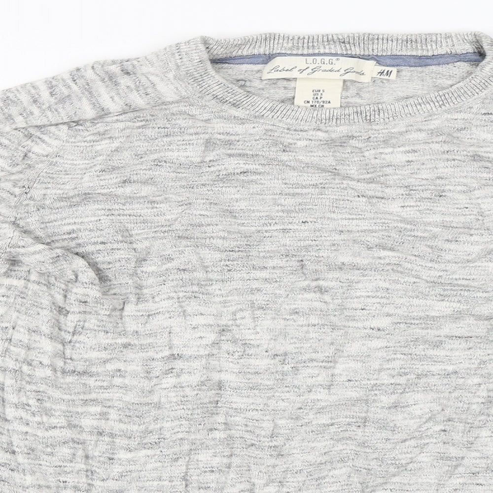 L.O.G.G  Womens Grey   Pullover Jumper Size S