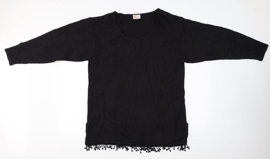 Choices  Womens Black   Pullover Jumper Size 14