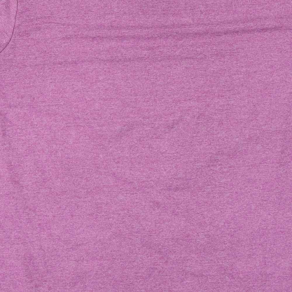 Lee Cooper  Womens Pink   Basic T-Shirt Size 12