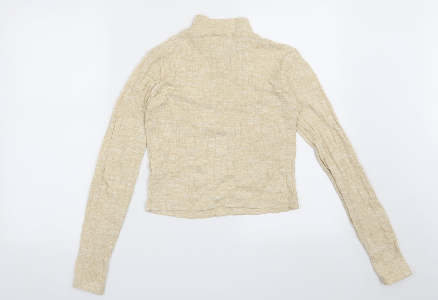 Miss Selfridge Womens Beige   Pullover Jumper Size 8