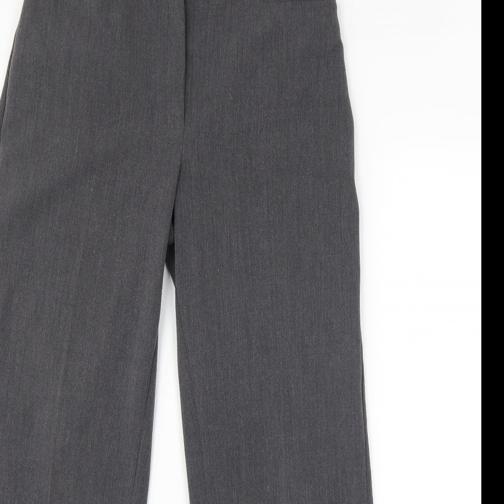slimma Womens Grey   Trousers  Size 10 L28 in