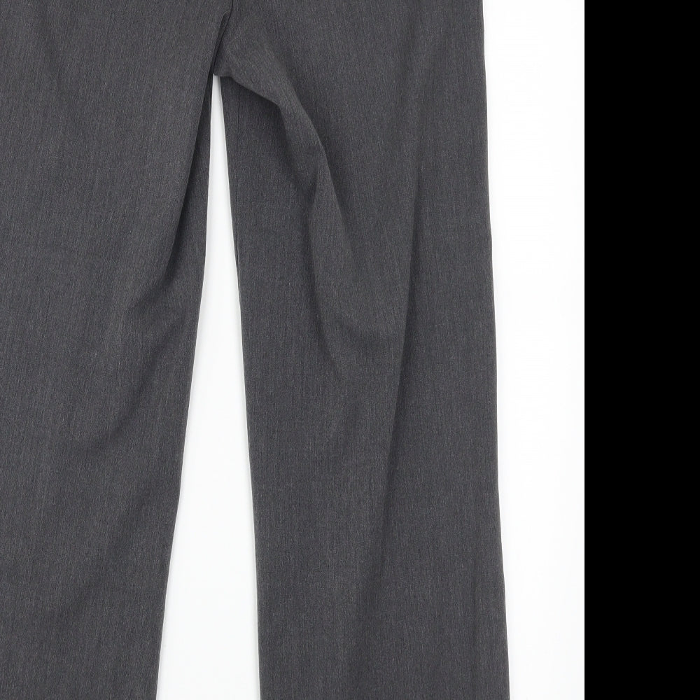 slimma Womens Grey   Trousers  Size 10 L28 in