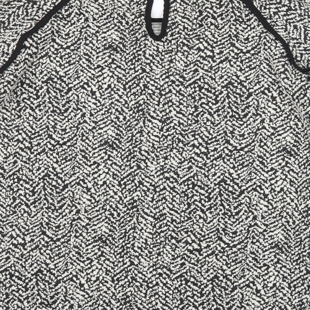 NEXT Womens Black Polka Dot  Pullover Jumper Size 8