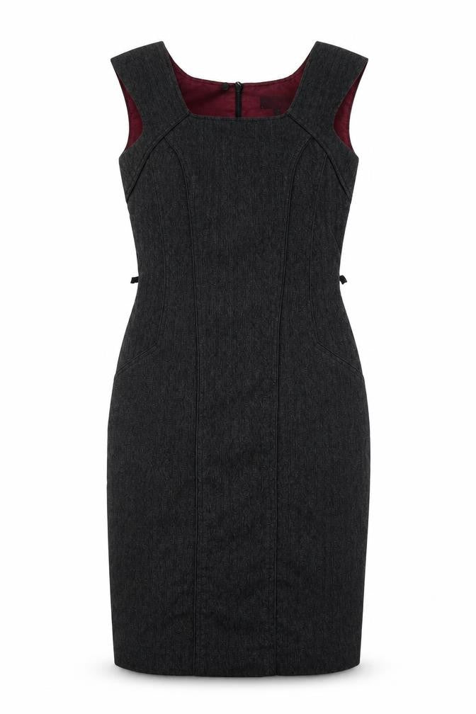 Next Womens Grey  Rayon A-Line  Size 6