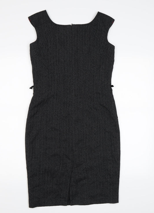 NEXT Womens Grey  Rayon A-Line  Size 6