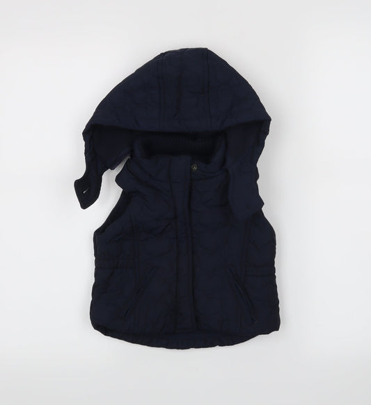 Gap Girls Blue   Jacket Waistcoat Size 3 Years